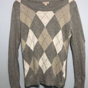 Argoyle Scoop Neck Sweater - Never Been Worn - Size Large
